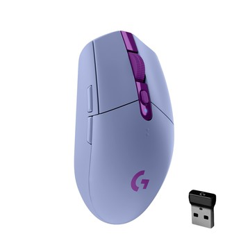 Logitech G304 Lightspeed 無線電競遊戲滑鼠 莫藍紫