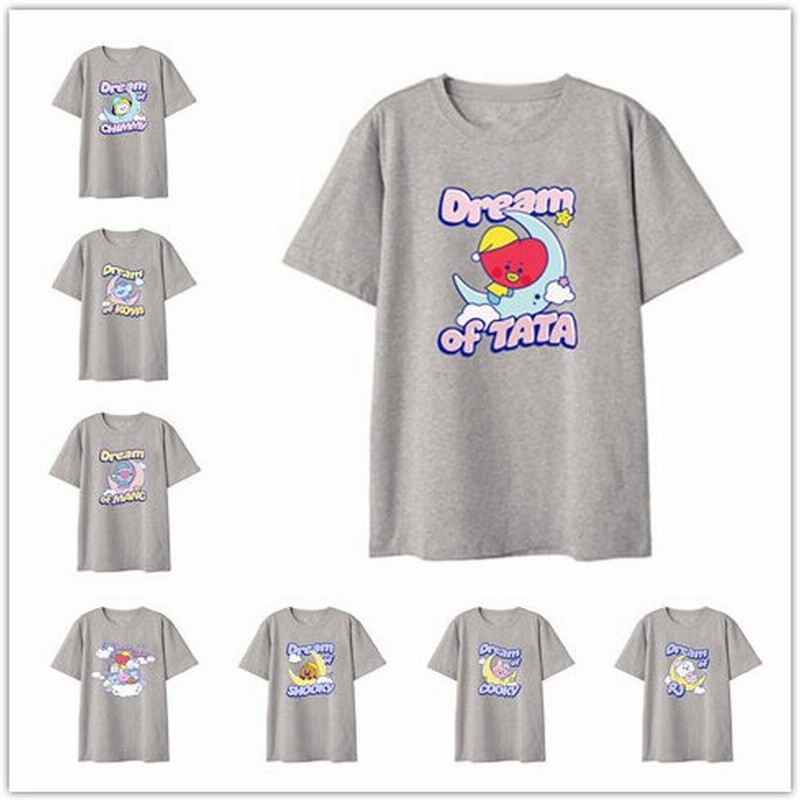 Tシャツ Bts 韓国 防弾少年団 半袖 綿 灰色 大きいサイズ 夏服 上着 半袖tシャツ 日常服 応援グッズ レディース おしゃれ かわいい 新作 通販 Lineポイント最大0 5 Get Lineショッピング