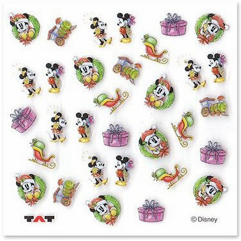 クリスマス ネイル ネイルシール Pieadra ピアドラ ホリデイ リメンバー クリスマス Disney ディズニー キャラクター 通販 Lineポイント最大0 5 Get Lineショッピング