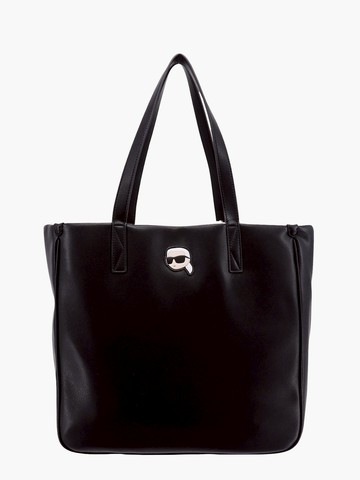 Alternative material to leather shoulder bag with k/ikonik patch - KARL LAGERFELD - gender_Woman