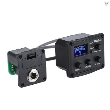 尤克里裡拾音器 3段EQ 帶液晶顯示屏 （不含電池）