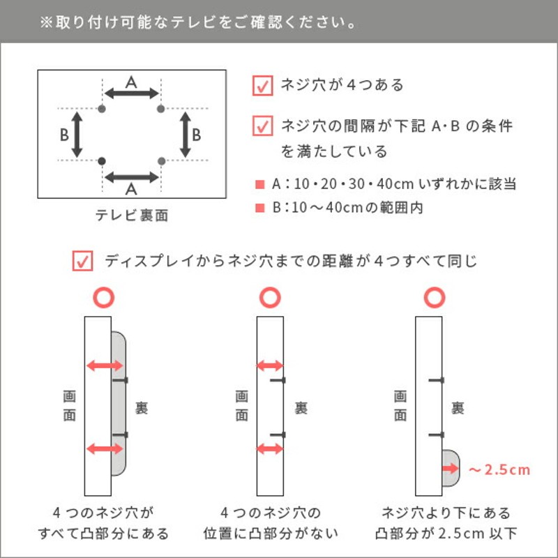 テレビ台 テレビスタンド 壁掛け風 壁面 壁寄せ テレビボード おしゃれ