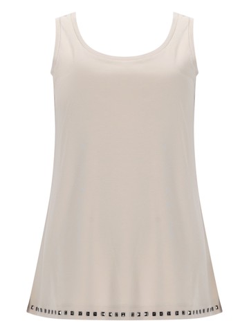 s max mara sleeveless cotton top