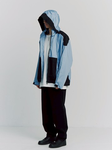 WINDSTOPPER JACKET_LIGHT BLUE/BLACK