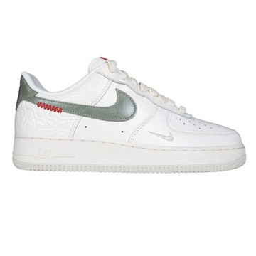 NIKE AIR FORCE 1 07 男運動休閒鞋-蛇年限定 運動 休閒 HV5979-130 米白綠紅