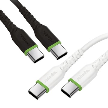 NISDA 5A DurFast強韌系列 Type-C to C 耐彎抗折傳輸充電線-120cm