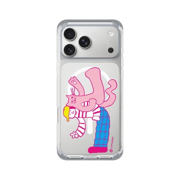 iPhone 17 Pro Max ClearX (MagSafe 兼容) 霜透灰 - Jin Young Choi - 一起伸展