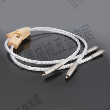 音樂絲帶Nordost奧丁Odin2至尊參考OFC鍍銀HiFi發燒RCA功放信號線【亞德機械五金家居】