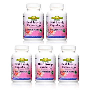 [NatureMax 家倍健] 大豆異黃酮膠囊 (30粒/瓶) 五入組-[NatureMax 家倍健] 大豆異黃酮膠囊 (30粒/瓶) 五入組