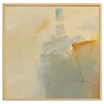 菠蘿選畫所 初秋 APAD4485D 40 x 40cm - 抽象藝術壁掛  木色