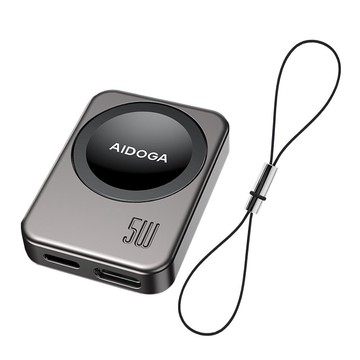 USB/QC充電器 AIDOGA Apple Watch/Ultra/SE AirPods4 磁吸快充無線充電連接線 星航U 1M