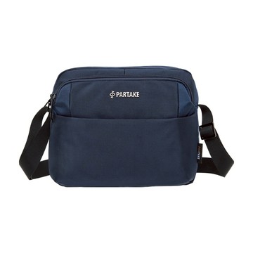 PARTAKE 休閒側背包 深藍色 PT22-G6-64NY 100%聚酯纖維  26 x 21 x 7cm