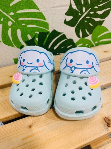 【震撼精品百貨】大耳狗_Cinnamoroll~日本SANRIO三麗鷗 大耳狗兒童布希鞋-蛋糕(14~17號)#90302