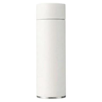 SIPZY 戶外露營不鏽鋼磁吸濾茶保溫隨行杯  白色  480ml  1個