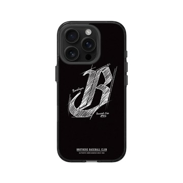 iPhone 16 Pro Clear (相機按鈕) 酷墨灰 - 職棒-中信兄弟 Brothers - 素描LOGO