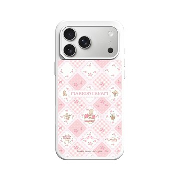 iPhone 17 Pro Max SolidX 白 - 三麗鷗-兔媽媽 Marron Cream - 午茶蕾絲