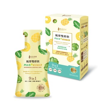 吉品保健 鳳梨雙酵飲PLUS+ 14入/盒 ★ 新品登場，加量不加價．買大送小 ★