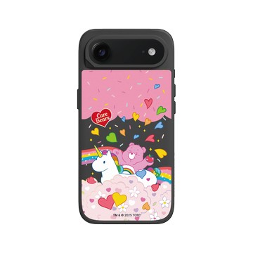 iPhone Air SolidX 黑 - Care Bears - 熊與獨角獸