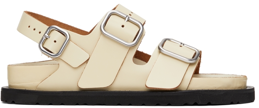 極美品】JIL SANDER x BIRKENSTOCK ミラノレザーサンダル 靴 サンダル