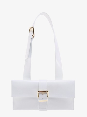 Leather shoulder bag with engraved logo - BY FAR - gender_Woman