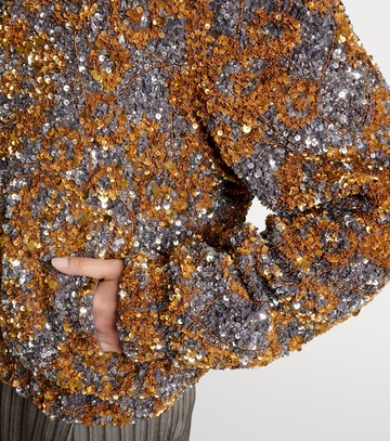 Dries Van Noten Sequined blouson jacket