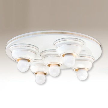 台灣製造 E27透光陶瓷造型吸頂燈 F37-21-92864