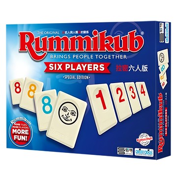 Rummikub 拉密 桌面遊戲 特別版  1盒  6人版