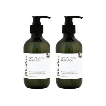 (超值二入組)【菲蘇德美 pHisoDerm】賦活新生豐盈洗髮精295ml-重現豐盈蓬鬆秀髮