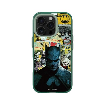 iPhone 16 Pro Clear 憂墨綠 - Batman 蝙蝠俠 - 暗黑蝙蝠俠