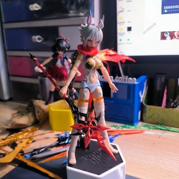 【台灣出貨】3D打印 機娘武器 高達武器 機娘配件 原神武器模型僕人阿蕾奇諾專赤月之形1/12適配壽屋機娘萬代高達