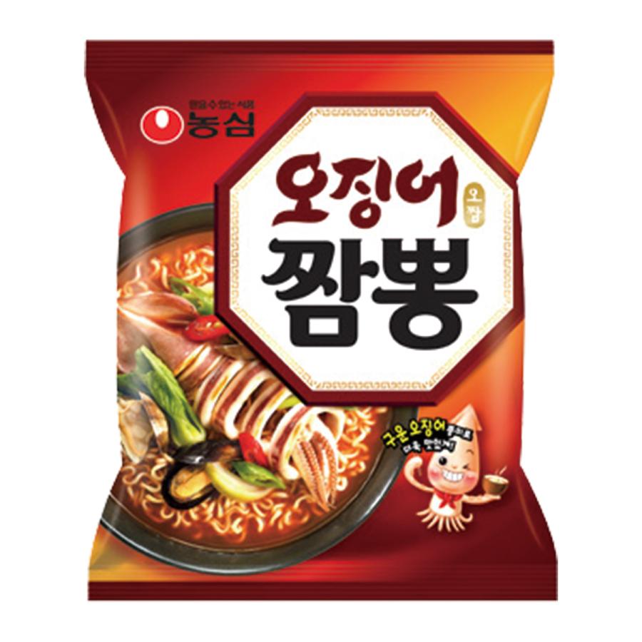 農心 イカチャンポン 124g BOX (30個入)   韓国食品 韓国ラーメン