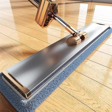 佳幫手平闆大拖把傢用一拖凈免手洗加厚拖佈懶人神器粘鈎壁掛夾子 I 1 B P O