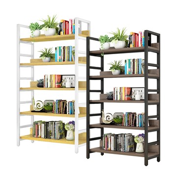 【慢慢家居】加厚層板高耐重五層置物架-層板可調 (2座)一米置物架-古橡木x2