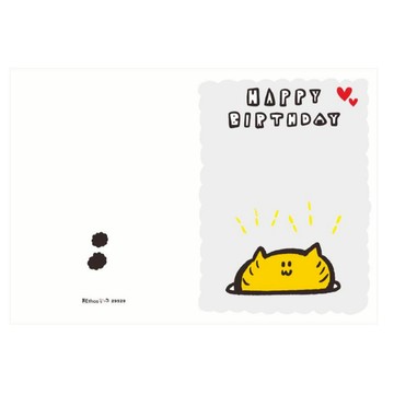 貓咪生日卡-HAPPY BIRTHDAY