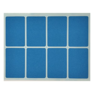 華麗牌 彩色標籤 WL-2070B 20包 每包80張  藍色  1盒