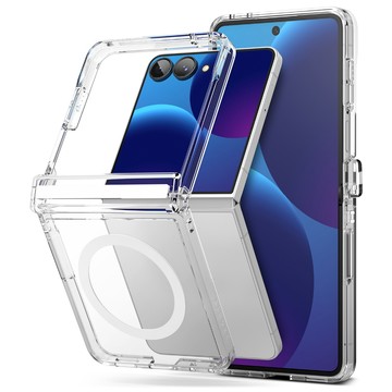 Ringke Fusion Flap Magnetic 適用於 Galaxy Z Flip 8 透明輕質保護套