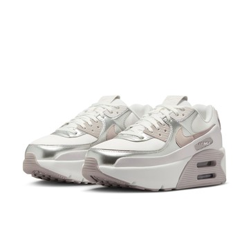 S.G NIKE  AIR MAX 90 LV8 IB0170-101 紫銀 休閒鞋 女鞋 運動鞋 氣墊 厚底