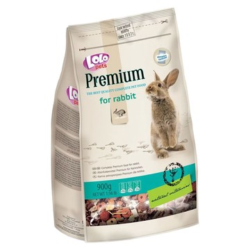 LOLO pets 頂級寵物兔主食  900g  1包