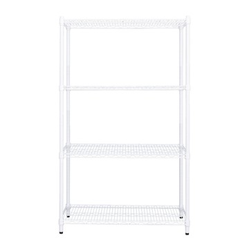 【dayneeds】荷重型 90x45x150公分 烤漆四層架白色