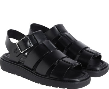 Calvin Klein MOLDED FISHER 涼鞋 黑色女鞋