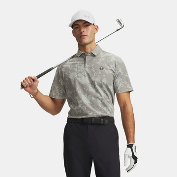【UNDER ARMOUR】UA 男 Drive Chill 印花短POLO_6009724-069