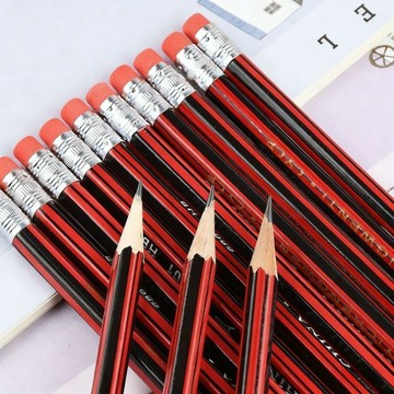 經典紅桿設計 HB 鉛筆 筆觸清晰好寫 適合學生課業書寫 考試使用 素描繪畫創作 作業整理實用文具