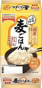 テーブルマーク 麦ごはん 国産コシヒカリ使用 3食 (160G×3個)×8個入