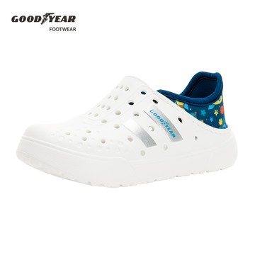 GOODYEAR【夏日遨遊】童款多功能洞洞鞋-藍白 / GAKP48829