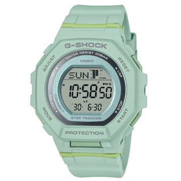 CASIO卡西歐  G-SHOCK 自然色調 步數測量 藍牙 薄荷綠 運動休閒系列 GMD-B300-3_43.8mm