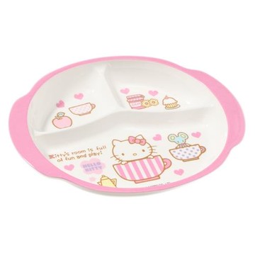 KITTY雙耳三格盤909【愛買】