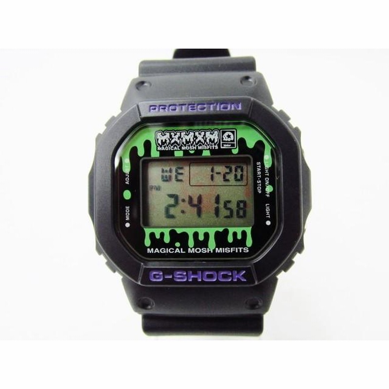 腕時計》 CASIO MxMxM ｘ G-SHOCK マジカルモッシュミスフィッツ 15周年記念限定モデル コラボ【中古】 | LINEブランドカタログ