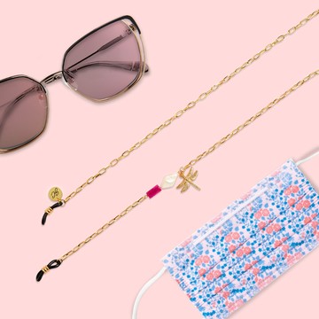 SUNNY CORDS 眼鏡口罩耳機多用途掛鏈  飛舞蜻蜓款