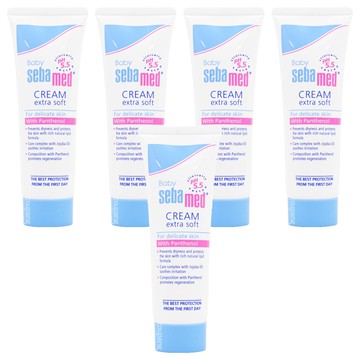 sebamed 施巴 台灣公司貨 嬰兒護膚膏  50ml  5條