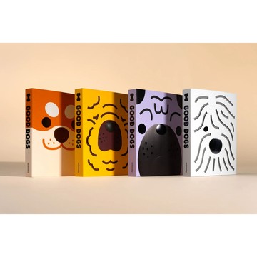 Good Dogs: Canine Companions in Art And Illustration(好狗狗：藝術插畫中的犬隻伙伴)(4種封面隨機出貨)